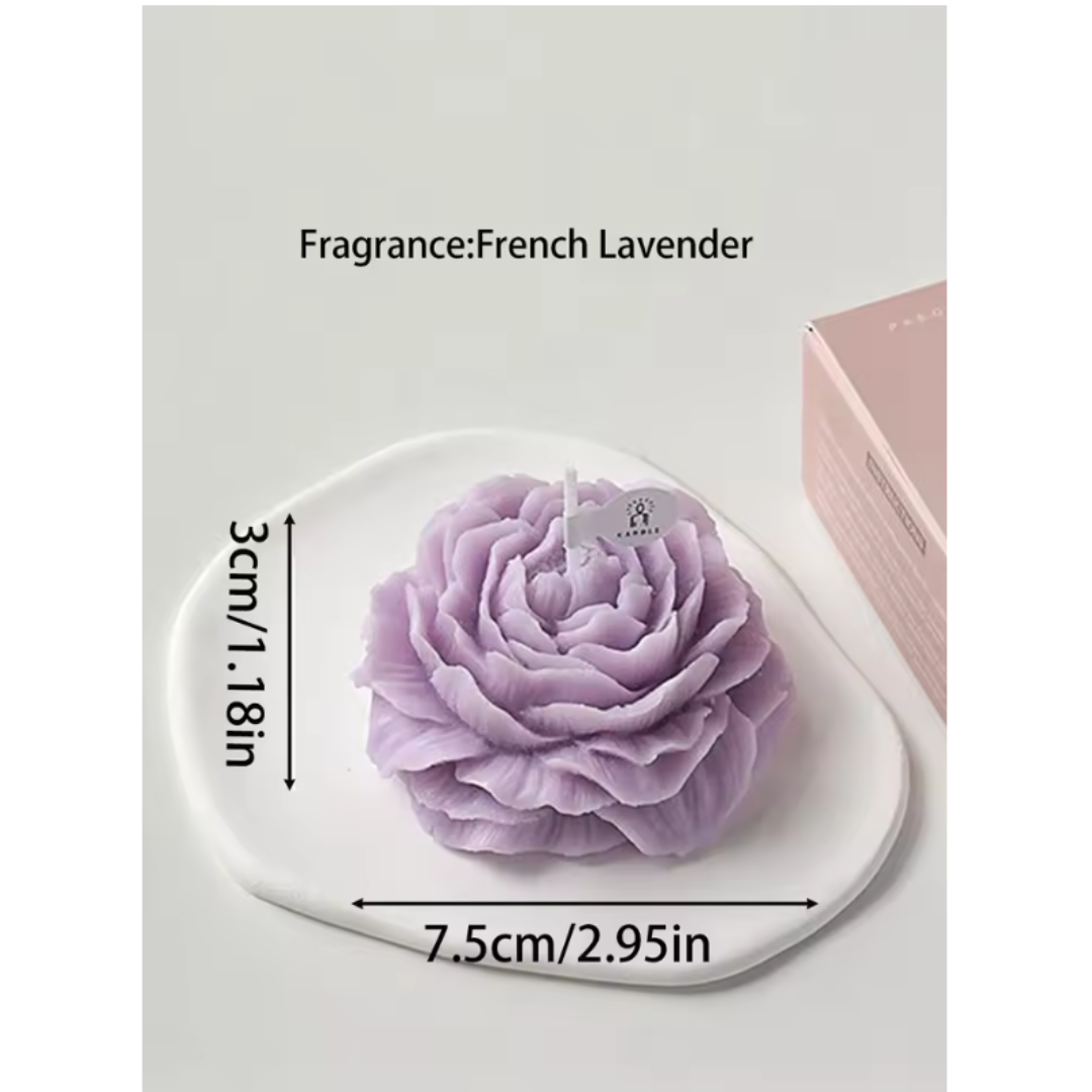 Vela en forma de flor